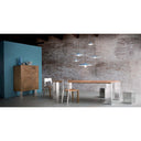 Noc Tisch aus recyceltem Teakholz