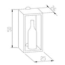 VIP Teca Flaschenhalter aus Plexiglas