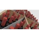 Wine Column in Wood/Metal