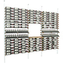 Vinoteck - Portabottiglie in Alluminio e Legno - 264/372 Bottiglie