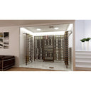 Wijnrek - Aluminium en Houten Flessenrek - 36/72/108 Flessen