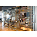 Vinoteck - Aluminum and Wood Bottle Rack - 48/72 Bottles